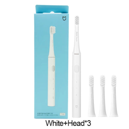 Mijia T100 Sonic Electric Toothbrush - Colorful, USB Rechargeable, IPX7 Waterproof, Perfect for a Bright Smile!