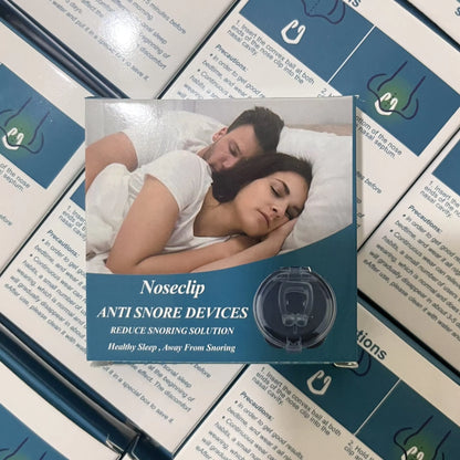 Ultimate Anti-Snore Silicone Magnetic Nose Clip - Sleep Better with Our Apnea Guard & Travel Case!